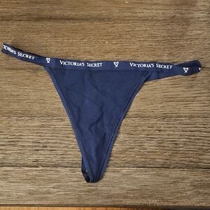 Victoria's Secret Deep Blue String Panty NWOT